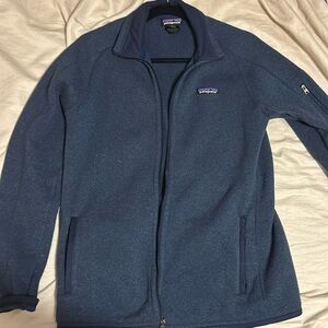 Navy Patagonia Zip up